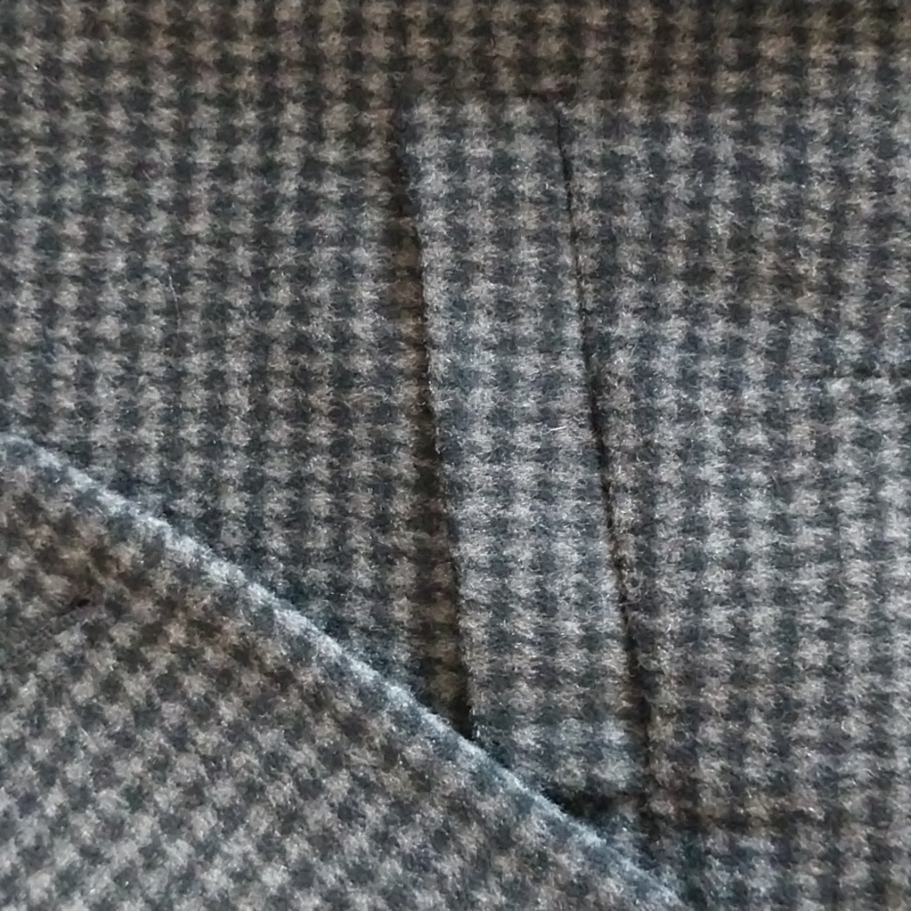 Gianfranco Ruffini Black/Gray Blazer 46R - Picture 10 of 11